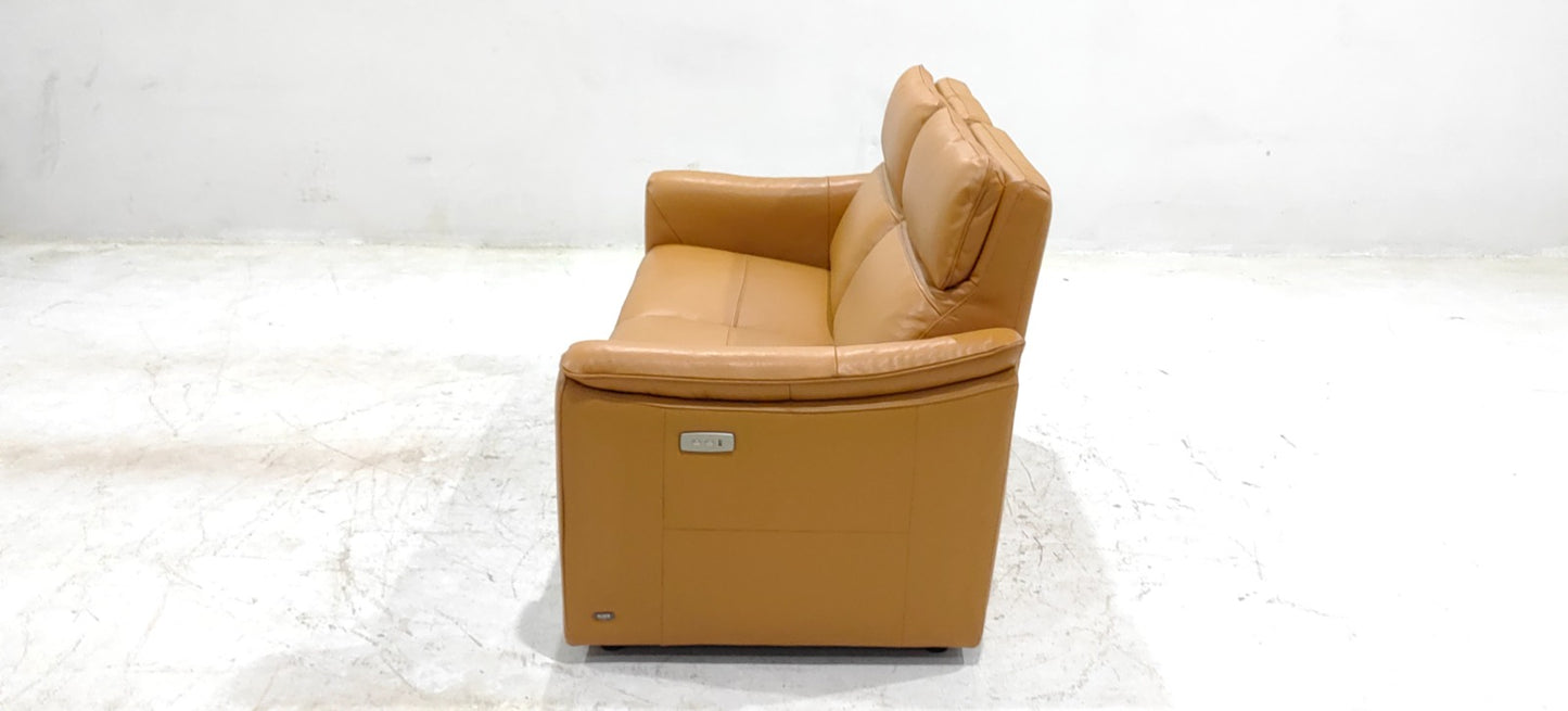 KM.5035(4) - 3 SEATER RECLINER(ELECTRIC) - BLR WH