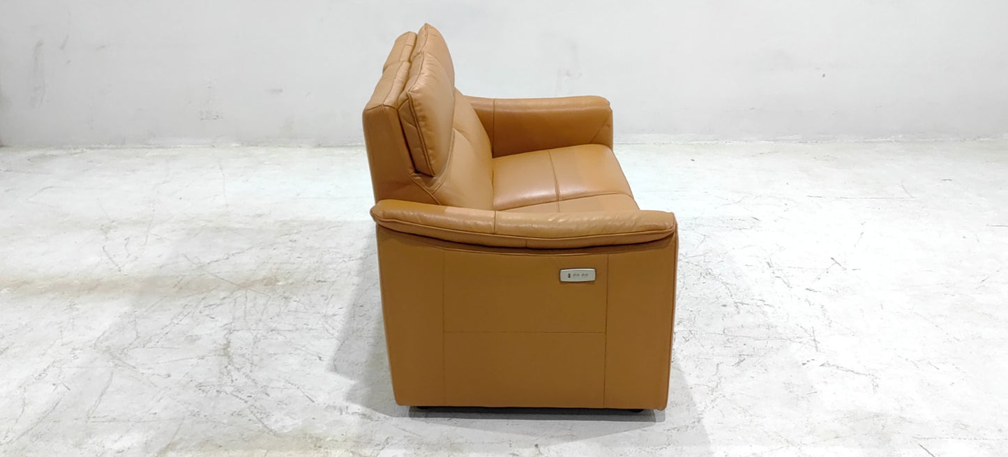KM.5035(4) - 3 SEATER RECLINER(ELECTRIC) - BLR WH