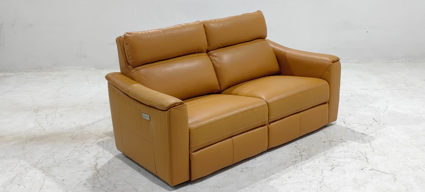 KM.5035(4) - 3 SEATER RECLINER(ELECTRIC) - BLR WH