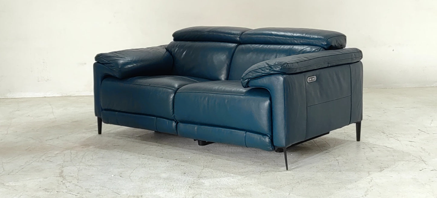 KM.5007 -  2 SEATER RECLINER(ELECTRIC) - BLR WH