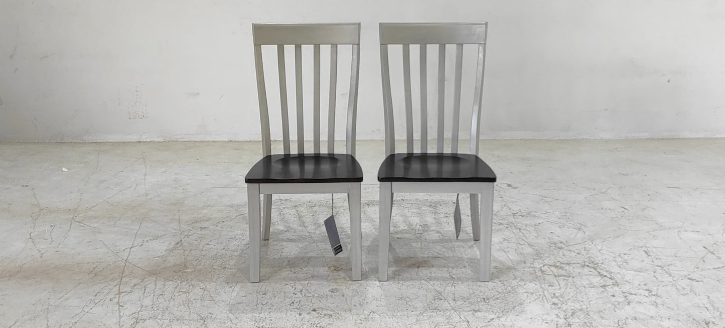 D796-01(29) - DINING CHAIR - BLR WH