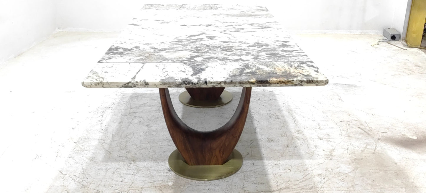 CS-01 - DINING TABLE - BLR WH