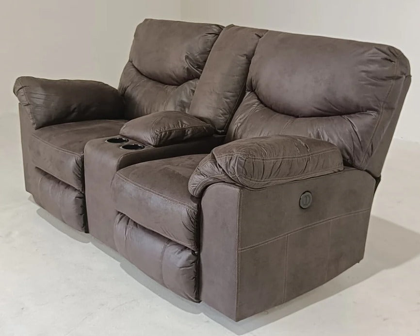 3380396 - 2 SEATER+CONSOLE RECLINER(ELECTRIC) - HYD WH