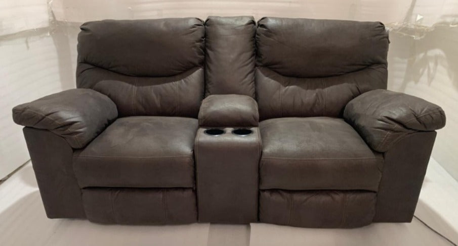 3380396 - 2 SEATER+CONSOLE RECLINER(ELECTRIC) - HYD WH