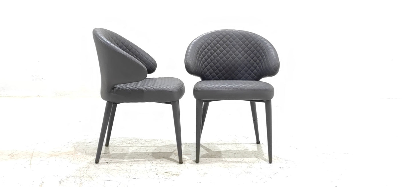DC-HD-8722/HW(6) - DINING CHAIR - BLR WH