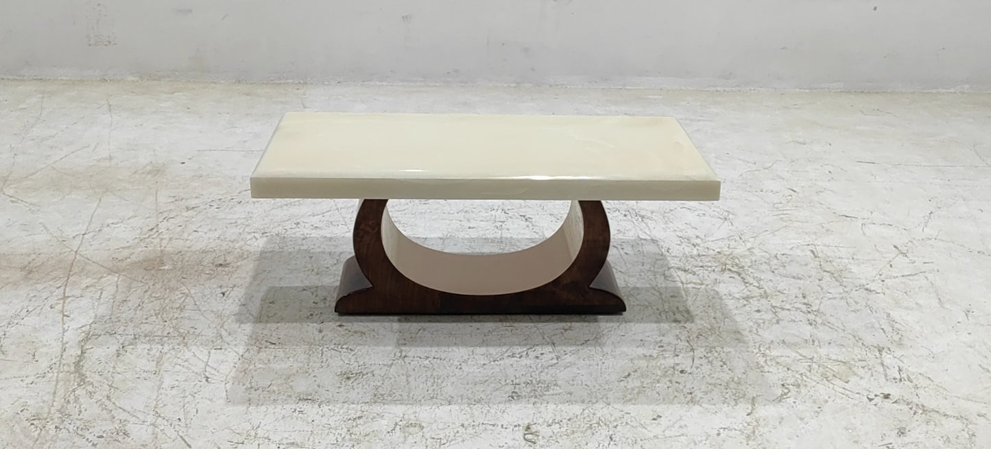 HALFMOON - CENTER TABLE - BLR WH
