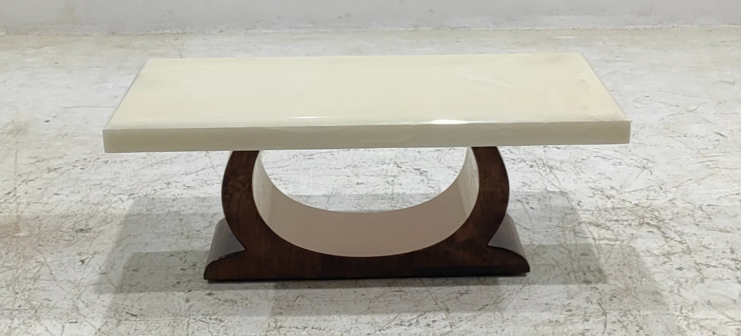 HALFMOON - CENTER TABLE - BLR WH