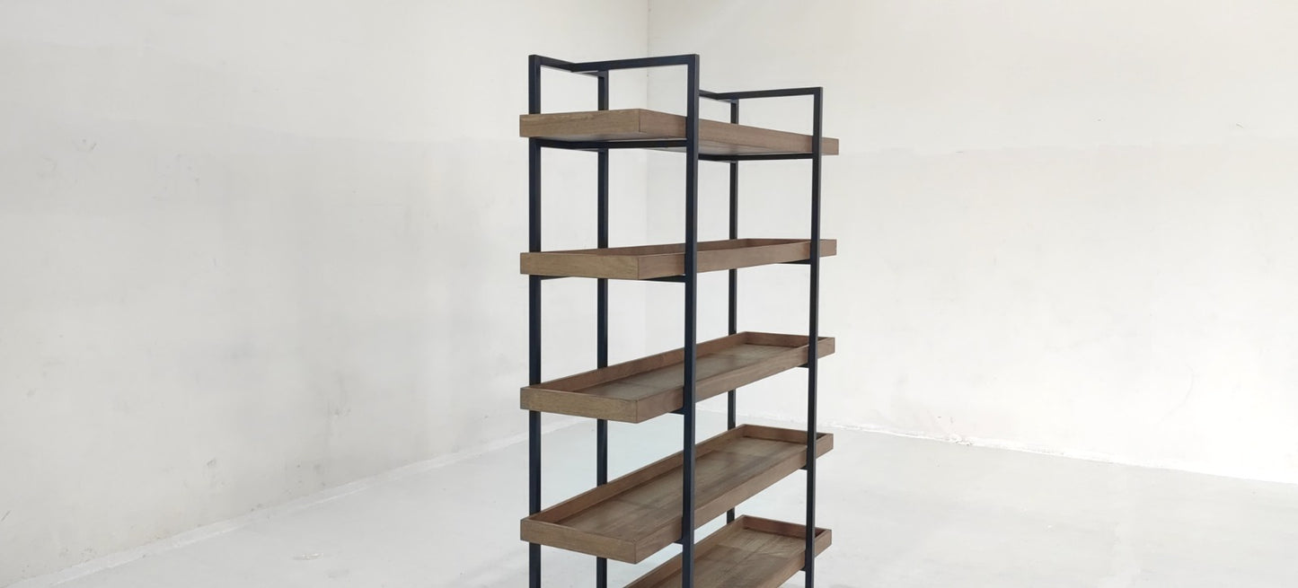 H632-70(3) - BOOKCASE - BLR WH