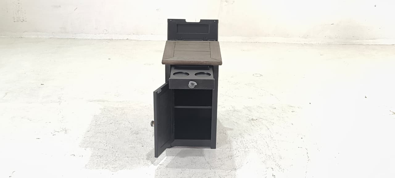T736-7(5) - SIDE TABLE - BLR WH