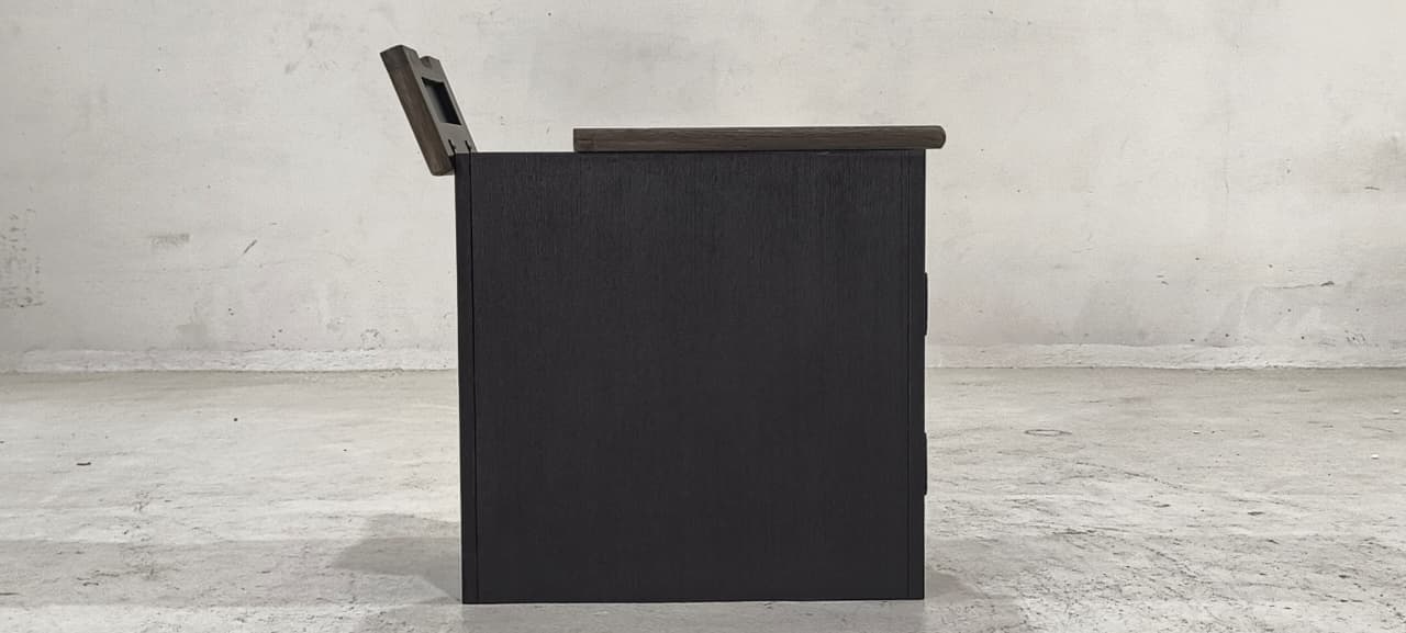T736-7(5) - SIDE TABLE - BLR WH