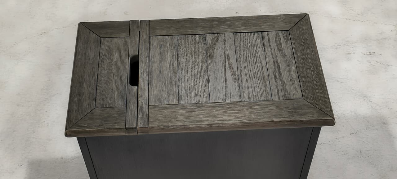 T736-7(5) - SIDE TABLE - BLR WH