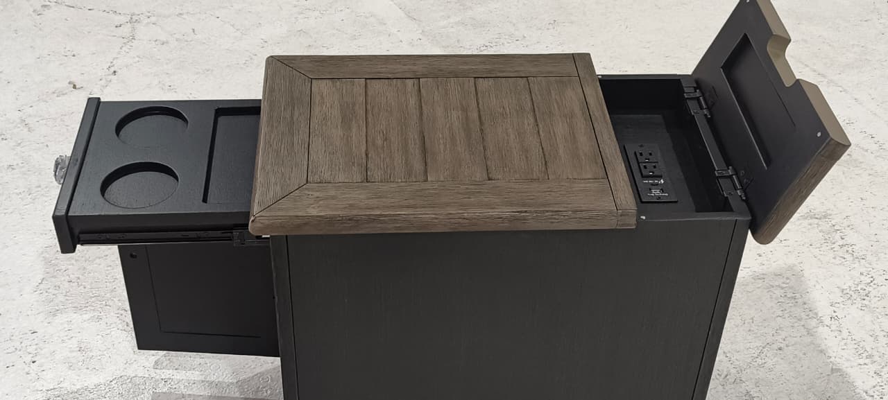 T736-7(5) - SIDE TABLE - BLR WH