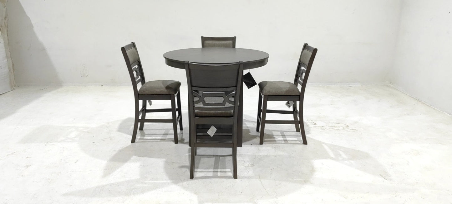 D425-223(6) - DINING SET - BLR WH