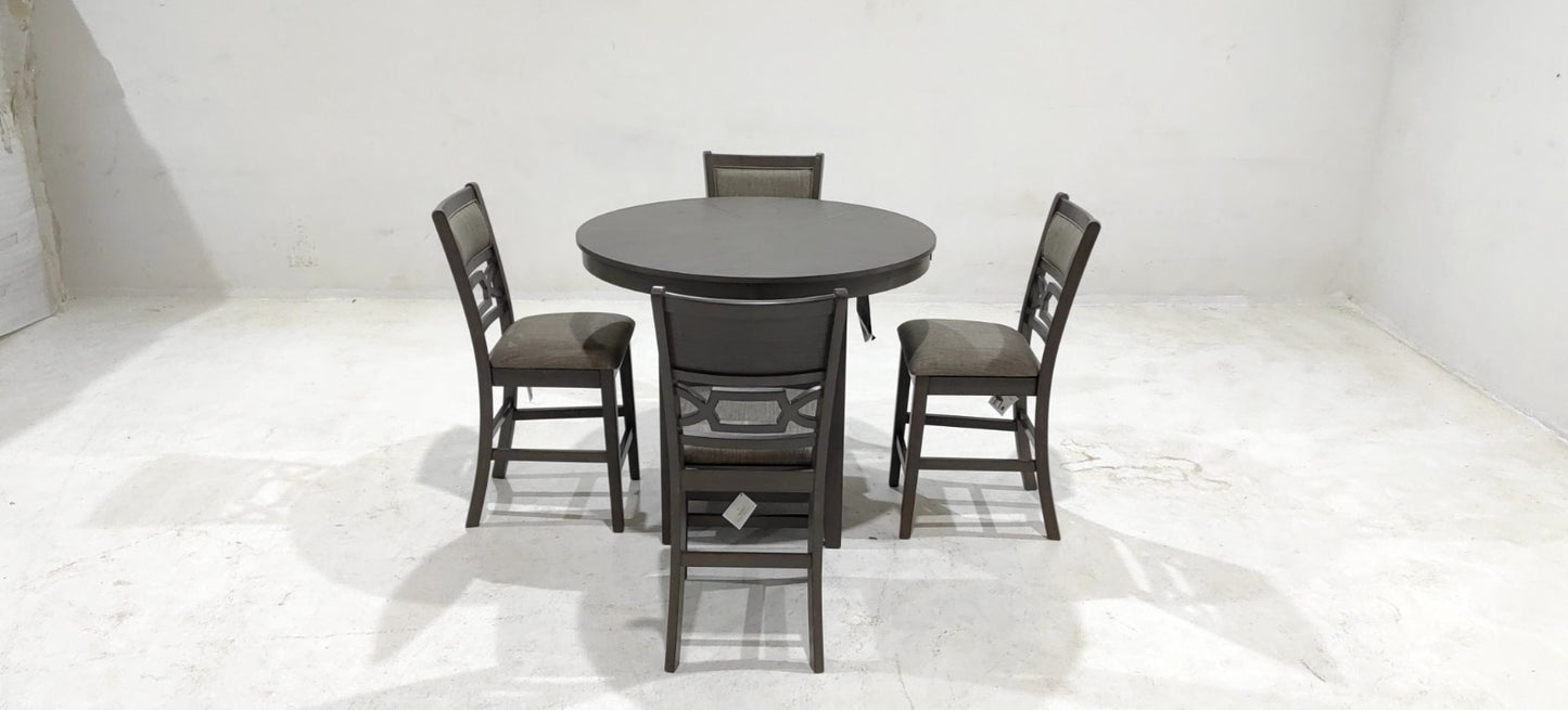 D425-223(6) - DINING SET - BLR WH