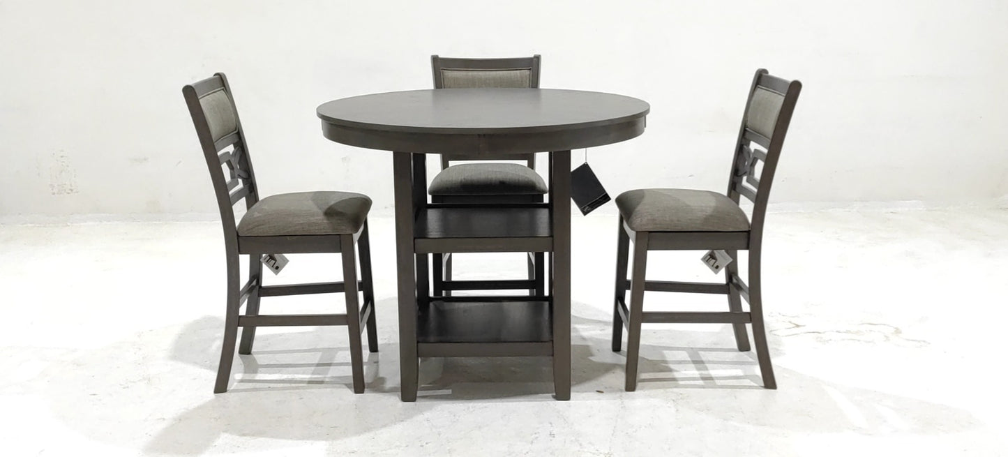 D425-223(6) - DINING SET - BLR WH