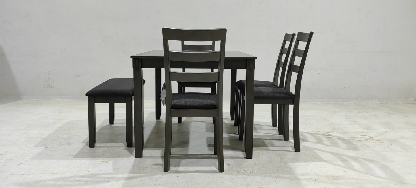 D383-325(4) - DINING SET - BLR WH