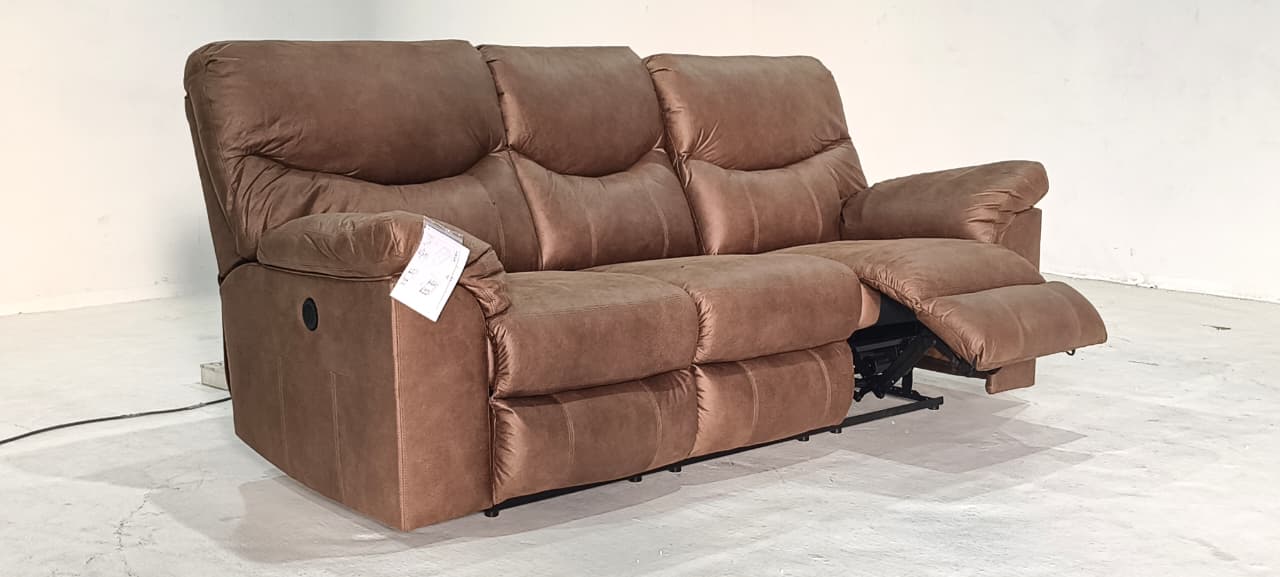 3380287 - 3 SEATER RECLINER(ELECTRIC) - BLR WH