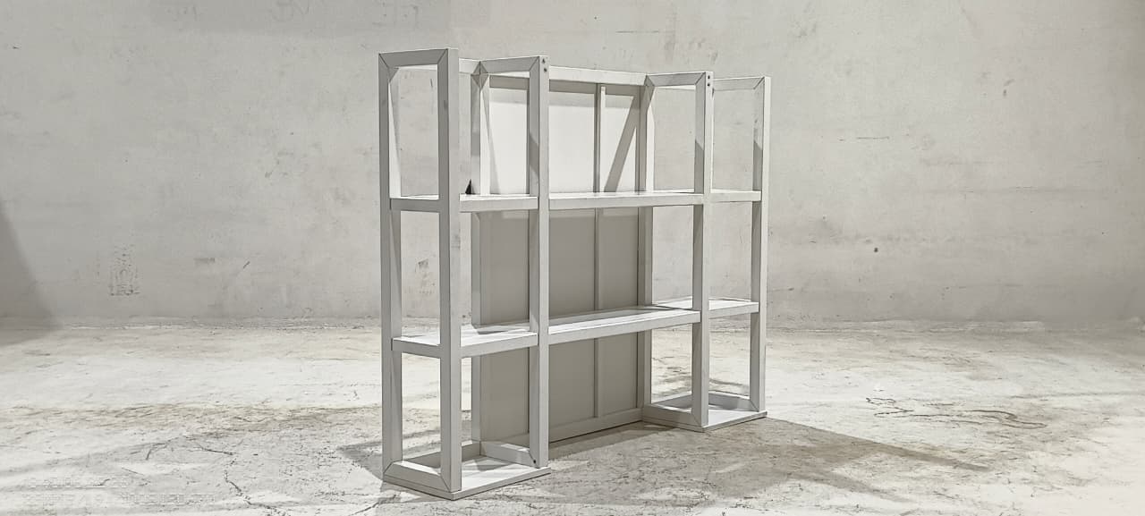 D844-61(2) - DINING HUTCH - BLR WH