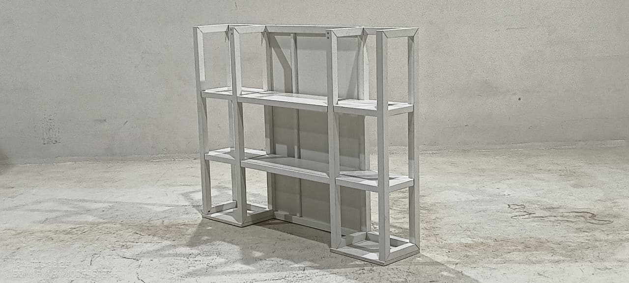 D844-61(2) - DINING HUTCH - BLR WH