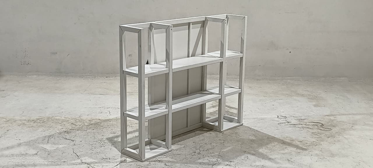 D844-61(2) - DINING HUTCH - BLR WH