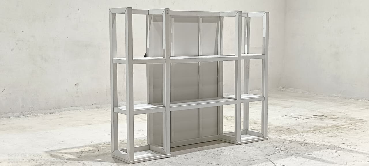 D844-61(2) - DINING HUTCH - BLR WH