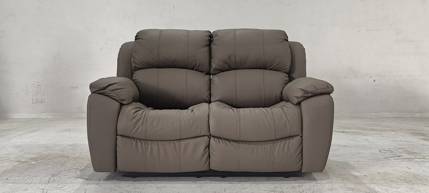 1238(3) - 2 SEATER RECLINER(MANUAL) - BLR WH
