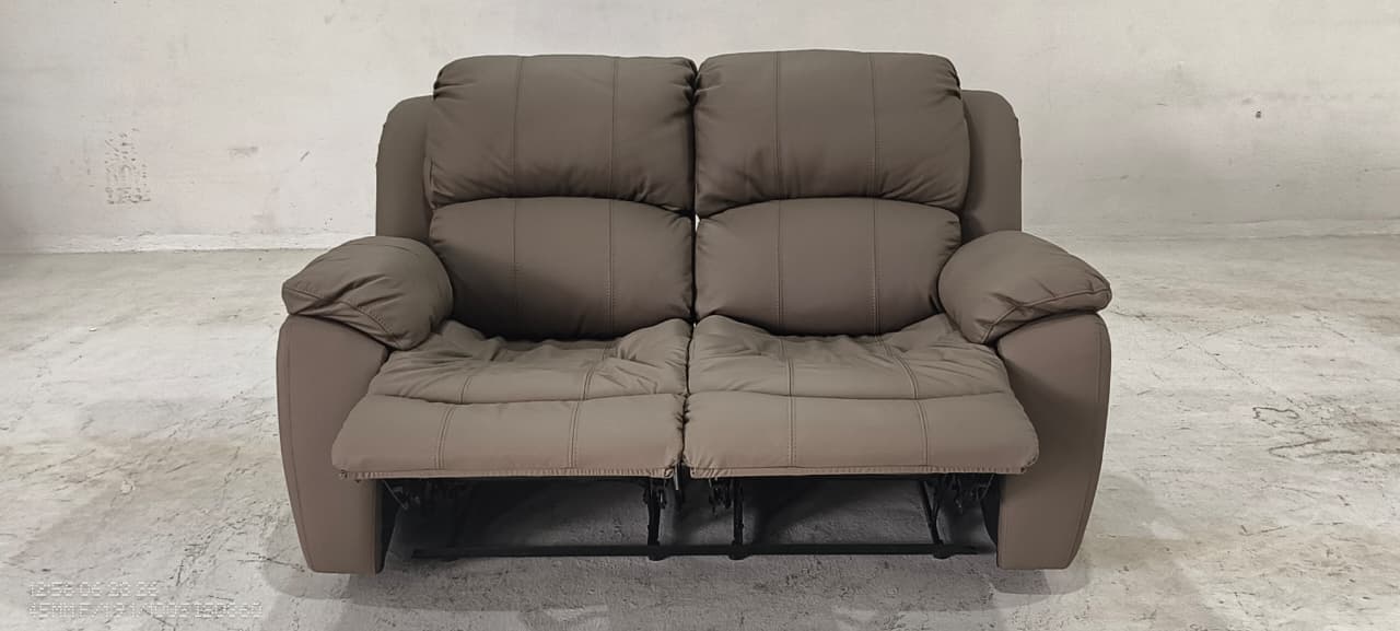 1238(3) - 2 SEATER RECLINER(MANUAL) - BLR WH