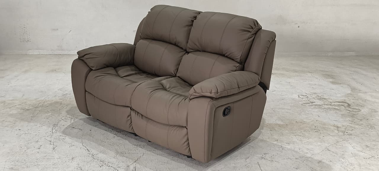 1238(3) - 2 SEATER RECLINER(MANUAL) - BLR WH