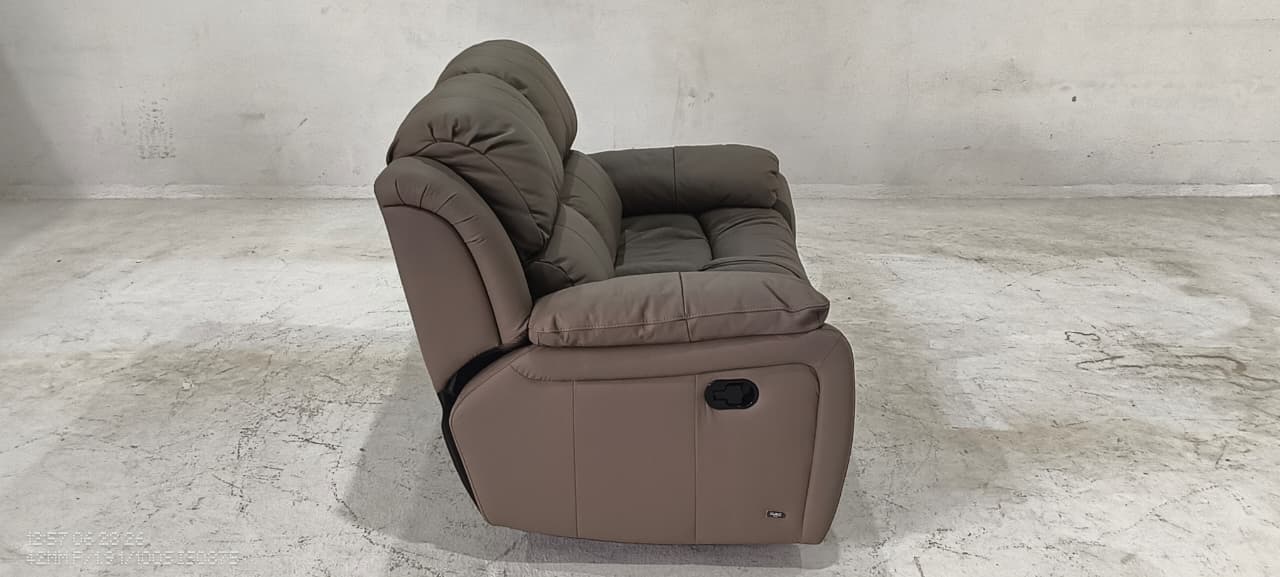 1238(3) - 2 SEATER RECLINER(MANUAL) - BLR WH
