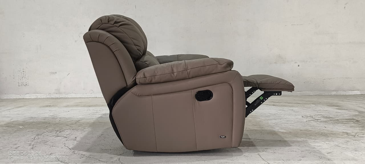 1238(3) - 2 SEATER RECLINER(MANUAL) - BLR WH