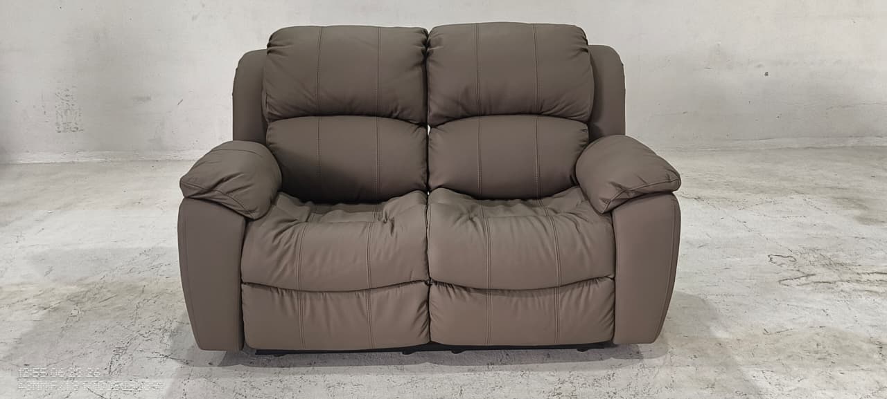 1238(3) - 2 SEATER RECLINER(MANUAL) - BLR WH