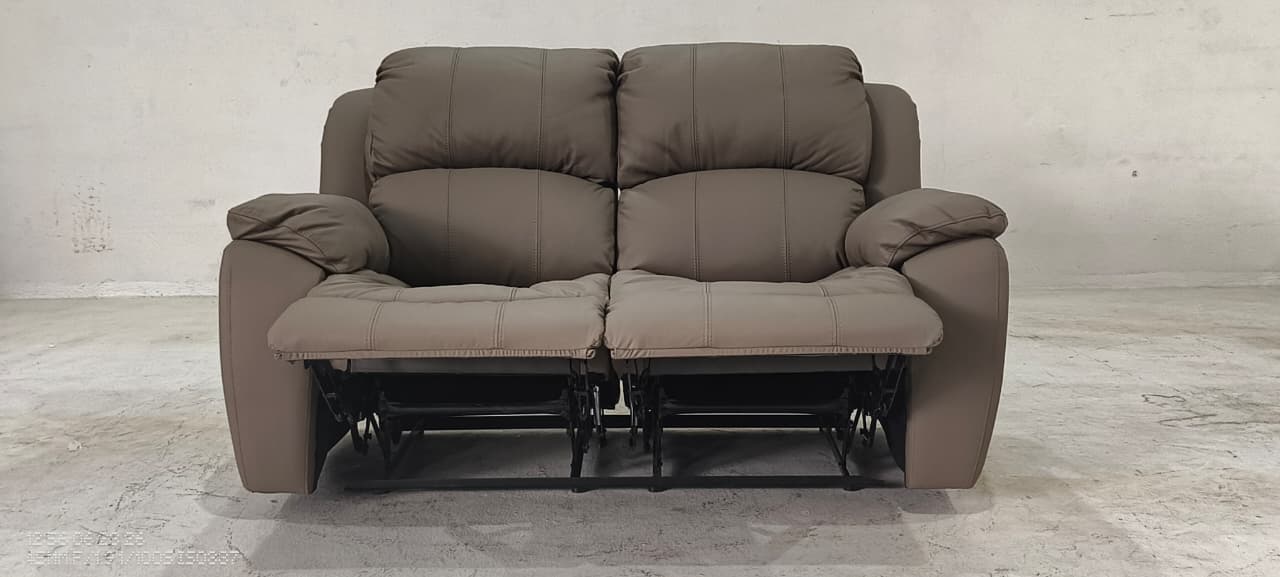 1238(3) - 2 SEATER RECLINER(MANUAL) - BLR WH