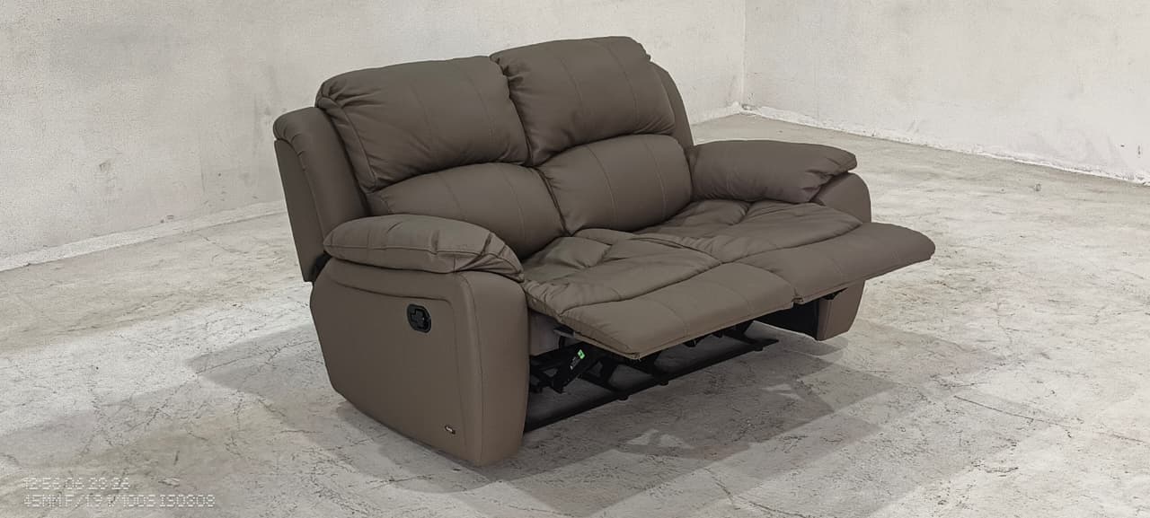 1238(3) - 2 SEATER RECLINER(MANUAL) - BLR WH