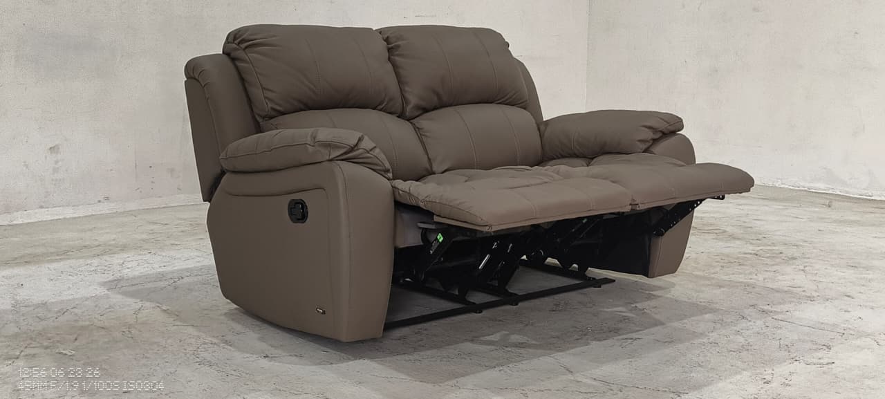 1238(3) - 2 SEATER RECLINER(MANUAL) - BLR WH