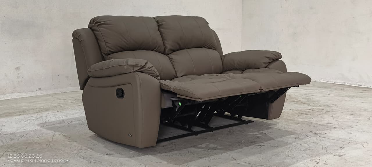 1238(3) - 2 SEATER RECLINER(MANUAL) - BLR WH
