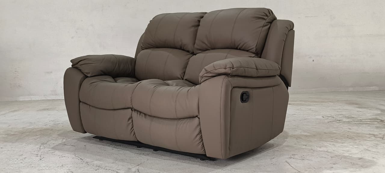 1238(3) - 2 SEATER RECLINER(MANUAL) - BLR WH