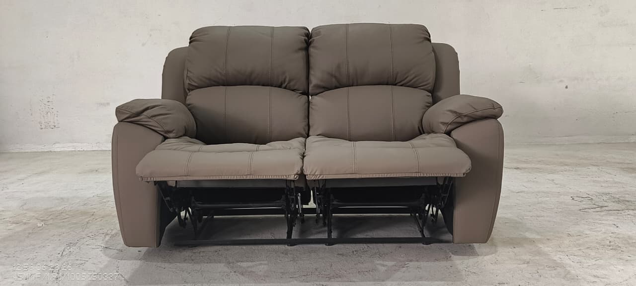 1238(3) - 2 SEATER RECLINER(MANUAL) - BLR WH