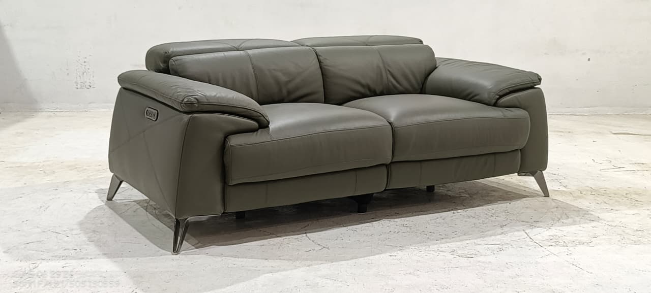 MU-A6234(1) - 2 SEATER RECLINER(ELECTRIC) - BLR WH