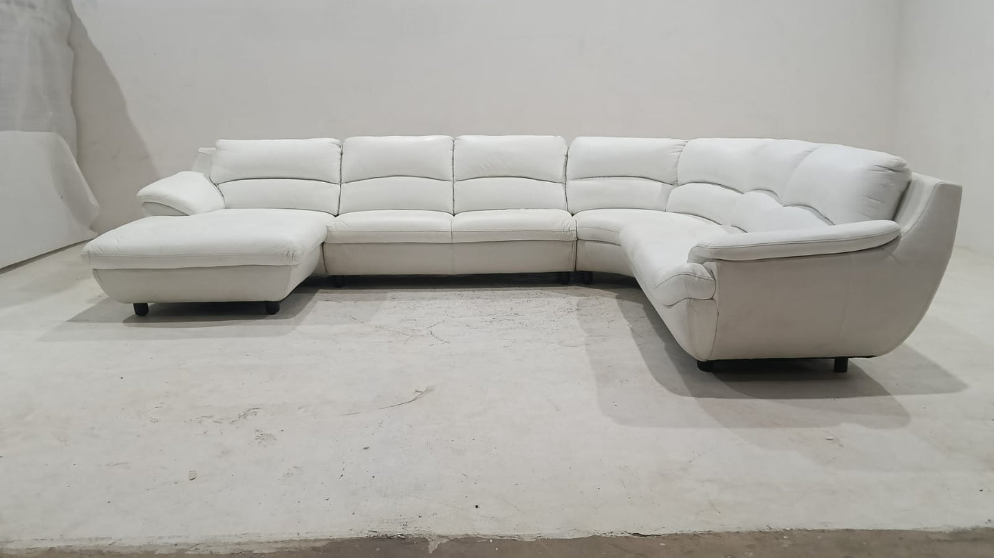 1235 - CORNER SOFA - BLR WH