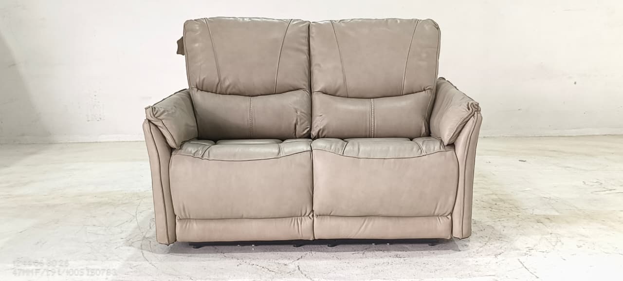 U50165M-L1-2E(2) - 2 SEATER RECLINER(ELECTRIC) - BLR WH