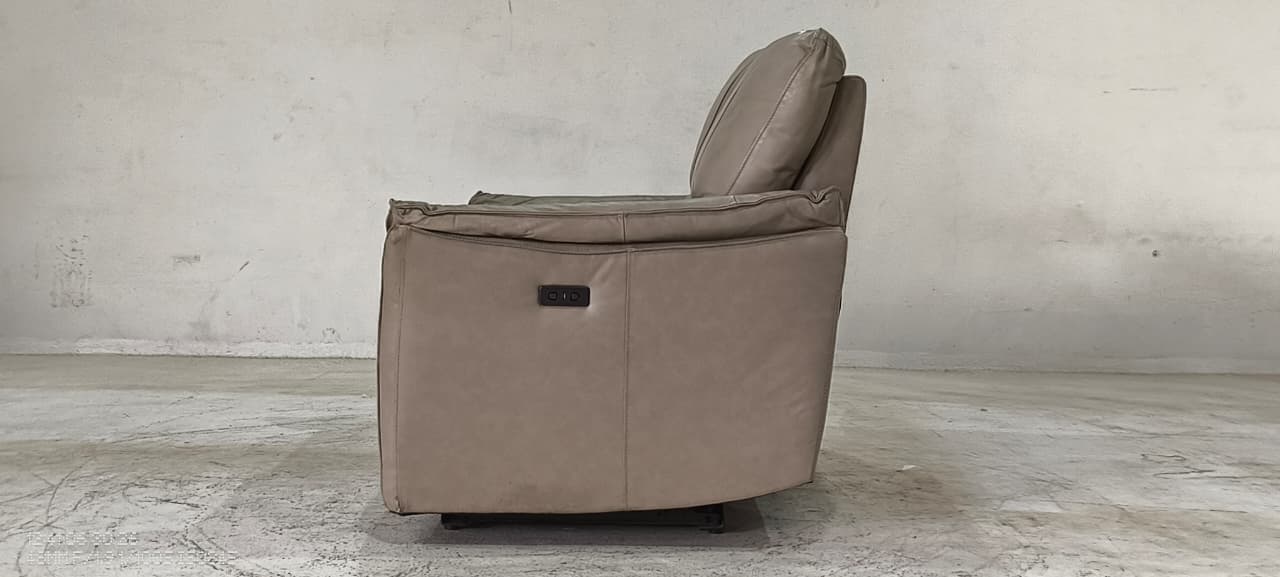 U50165M-L1-2E(2) - 2 SEATER RECLINER(ELECTRIC) - BLR WH