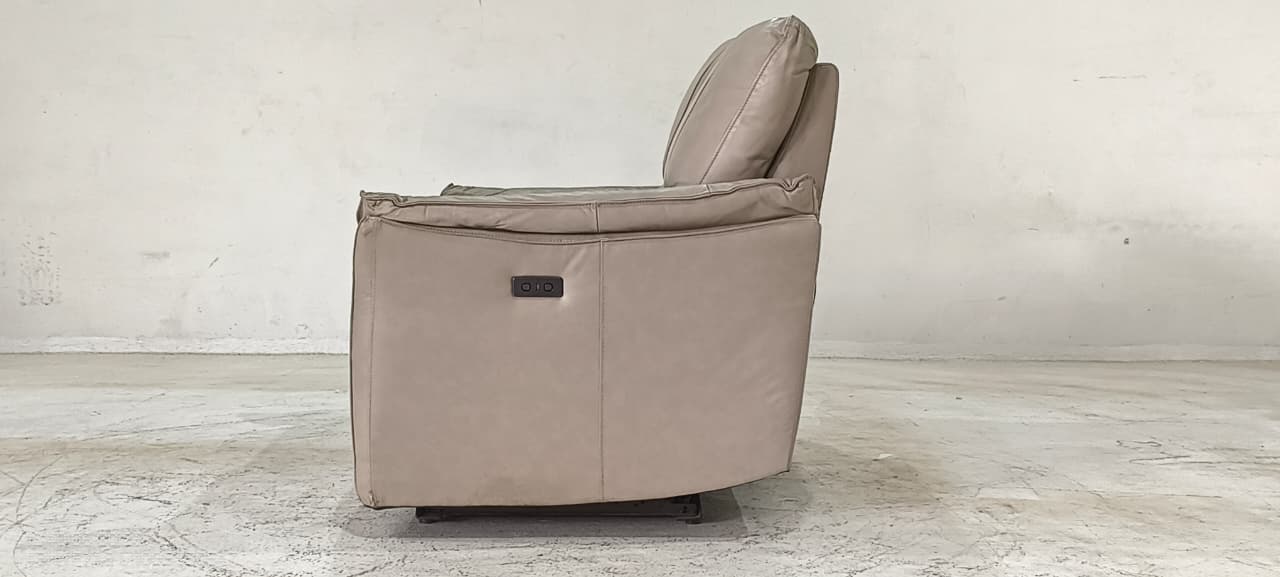 U50165M-L1-2E(2) - 2 SEATER RECLINER(ELECTRIC) - BLR WH