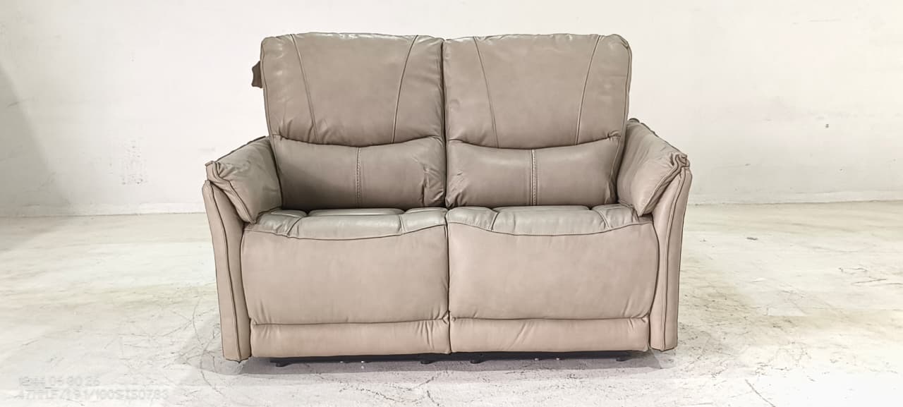 U50165M-L1-2E(2) - 2 SEATER RECLINER(ELECTRIC) - BLR WH