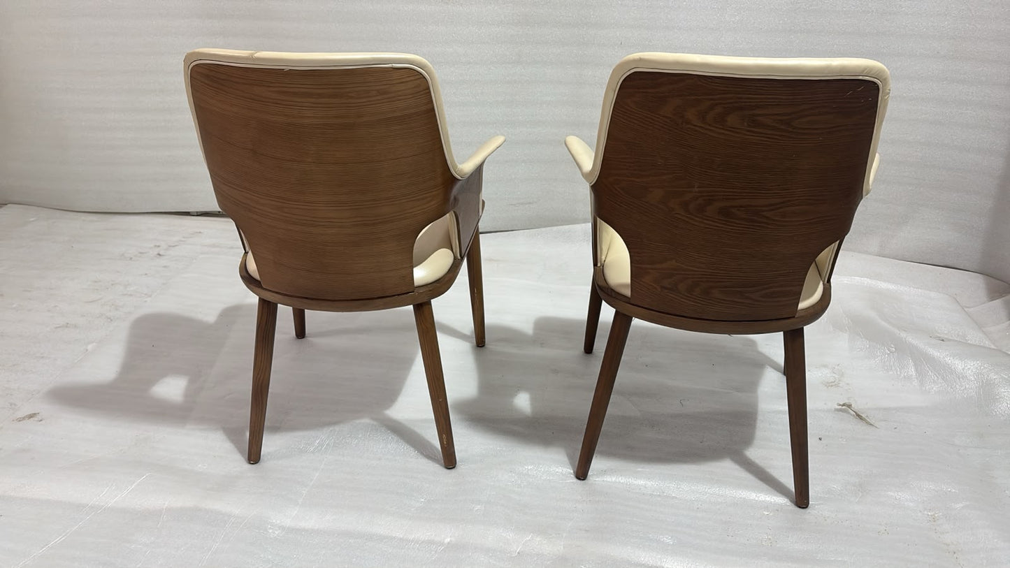 6802(2) - DINING CHAIR - HYD WH