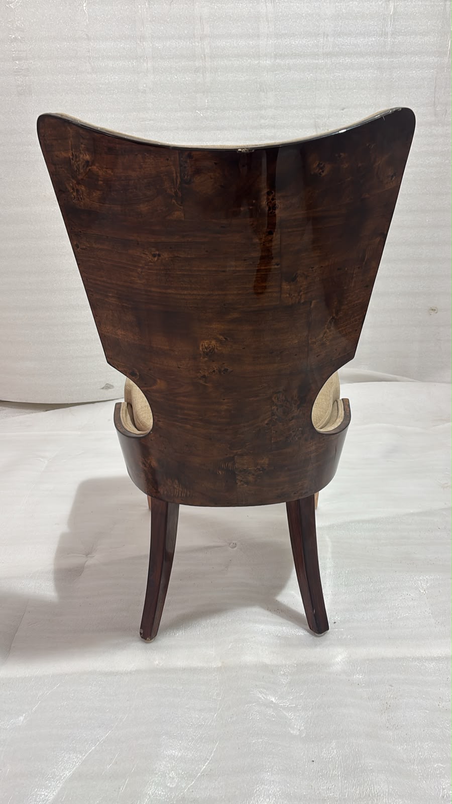 BURL(1) - DINING CHAIR - HYD WH