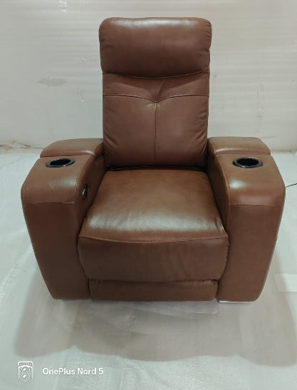 3374(2) - 1 SEATER RECLINER(ELECTRIC) - BLR WH