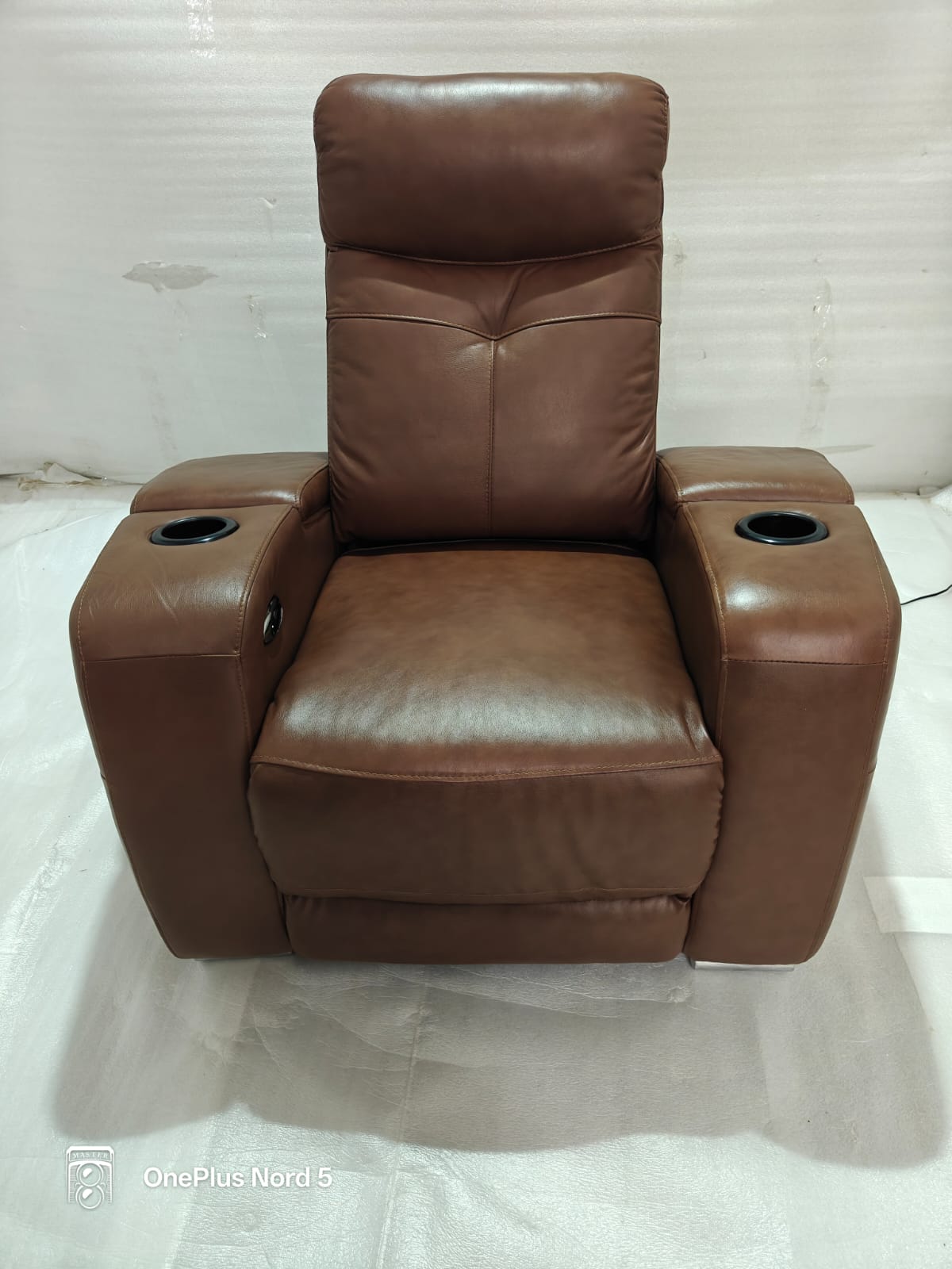 3374(2) - 1 SEATER RECLINER(ELECTRIC) - BLR WH