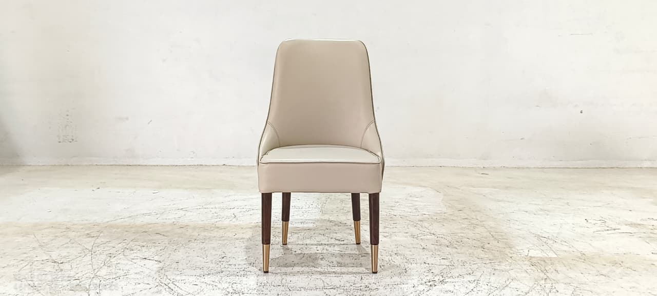VERSACHE-DC(4) - DINING CHAIRS - BLR WH
