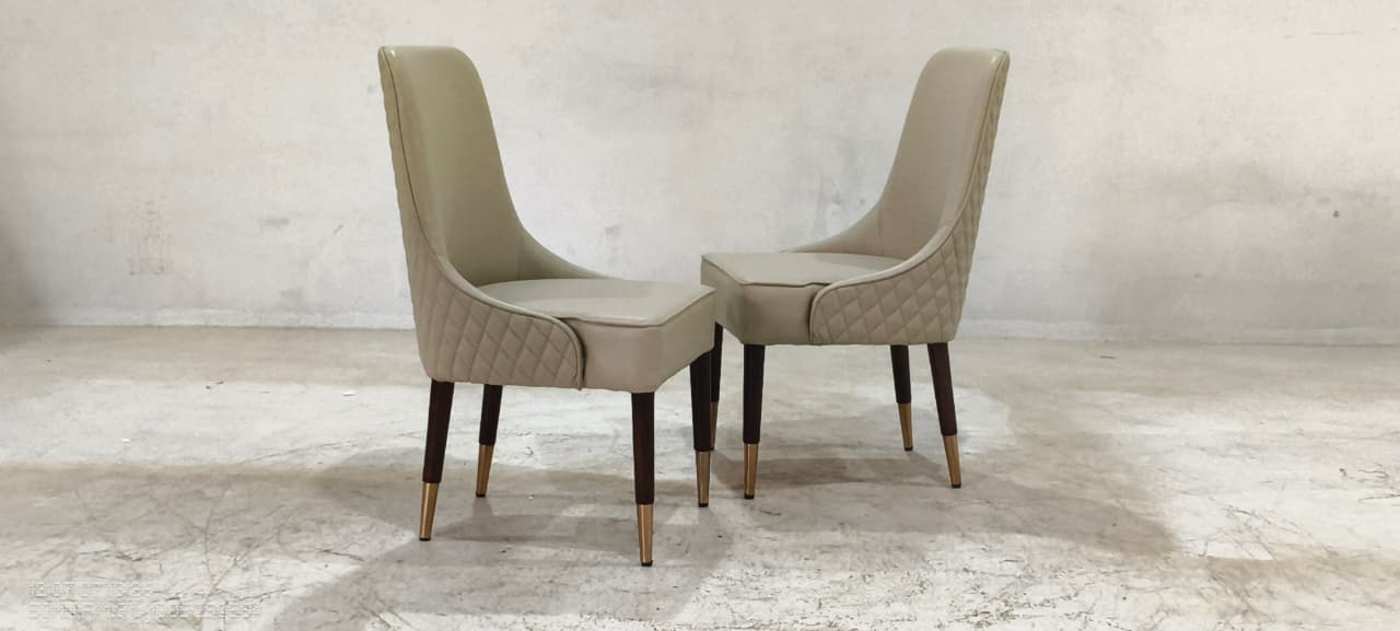 VERSACHE-DC(4) - DINING CHAIRS - BLR WH