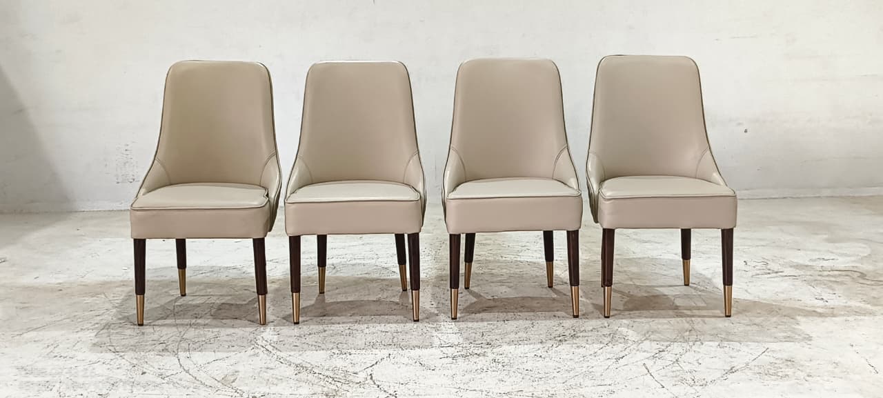 VERSACHE-DC(4) - DINING CHAIRS - BLR WH